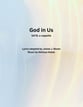 God in Us SATB choral sheet music cover
